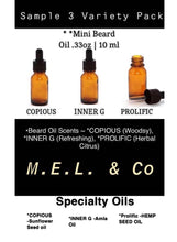 Load image into Gallery viewer, Beard Oil Variety Sample Set 3
