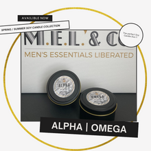 Load image into Gallery viewer, Spring / Summer Soy Candle Duo - ALPHA | OMEGA
