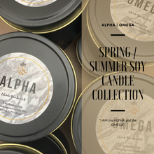 Load image into Gallery viewer, Spring / Summer Soy Candle Duo - ALPHA | OMEGA
